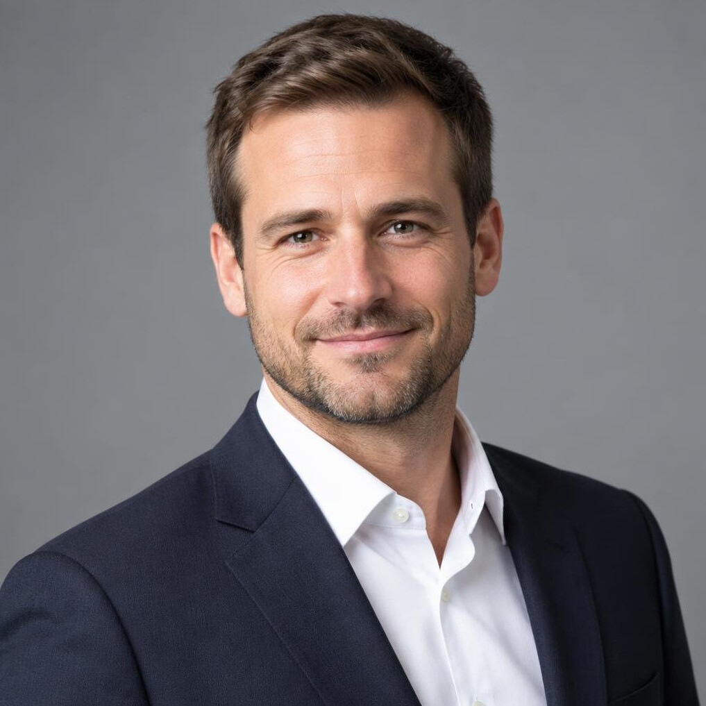 Portrait of a businessman in a suit